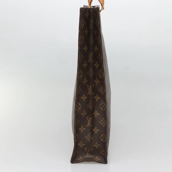 LOUIS VUITTON Monogram Sac Plat Hand Bag M51140 - Picture 4 of 12